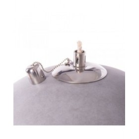 Bola con Luz para Exterior Kiel Grigio 20 x 20 x 24 cm