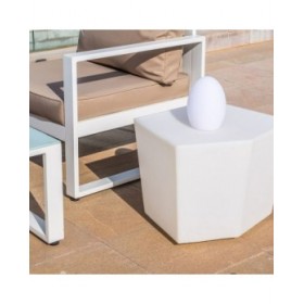Tavolo aggiuntivo Penta Bianco Polietilene 40 x 33 x 38,5 cm