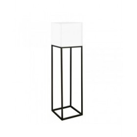 Lampada da Terra Block Bianco Grigio E27 38 x 38 x 155 cm