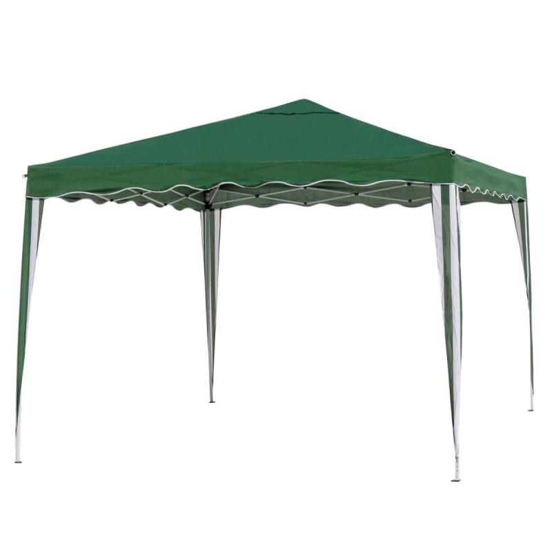 Pergola Gazebo Poliestere Acciaio 300 x 300 x 250 cm