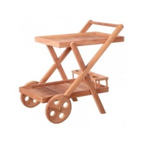 Carrello da Giardino Kayla Marrone 86 x 55 x 81,5 cm