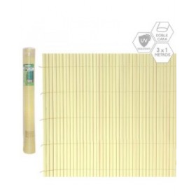 Recinzione da Giardino Beige PVC 1 x 300 x 100 cm
