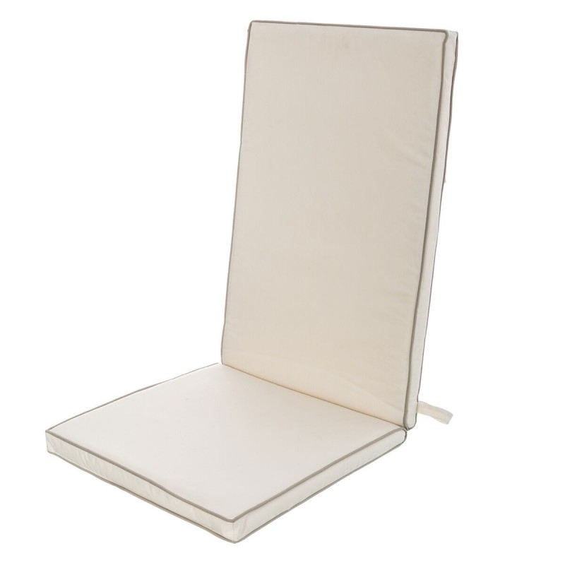 Cuscino per sedie Crema 123 x 48 x 4 cm