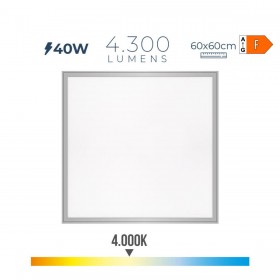 Lampadario EDM 31624 Plastica 40 W 59,5 x 59,5 x 3,5 cm (4000 K)