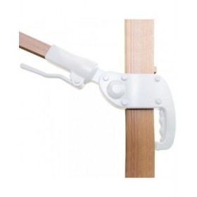 Ombrellone Tiber Bianco Alluminio teak 300 x 300 x 250 cm