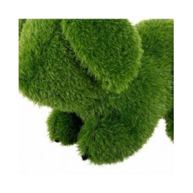 Statua Decorativa polipropilene Prato artificiale Cane 23 x 35 x 33 cm