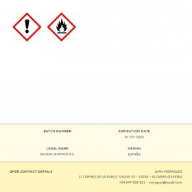 Detergente per schiuma di poliuretano Soudal 500 ml