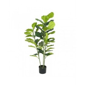 Pianta Decorativa Poliuretano Cemento Ficus 120 cm