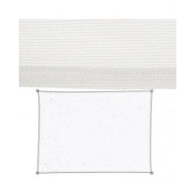Vela parasole Vela sombreo Bianco 350 x 1 x 500 cm