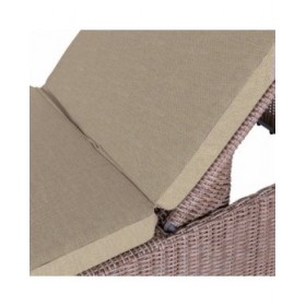 Lettino Patsy Marrone Chiaro Naturale 200 x 70 x 41 cm