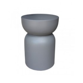 Sgabello Bacoli Grigio Cemento 33 x 33 x 46 cm