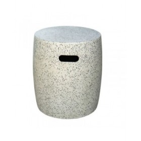 Sgabello Terrazzo Nero 40 x 40 x 45 cm