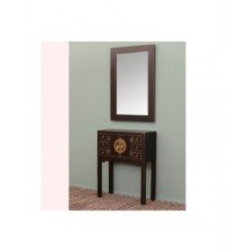 Ingresso ORIENTE Nero Dorato 63 x 26 x 80 cm