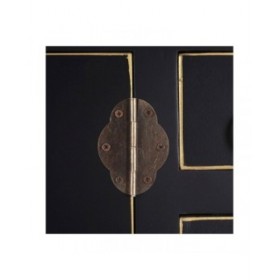 Ingresso ORIENTE Nero Dorato 63 x 26 x 80 cm