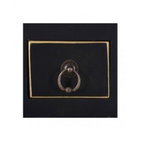 Ingresso ORIENTE Nero Dorato 63 x 26 x 80 cm