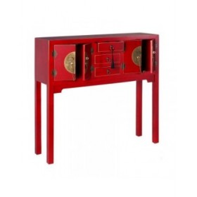 Ingresso ORIENTE Rosso Dorato 95 x 26 x 90 cm