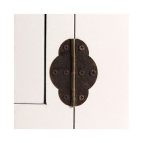 Ingresso ORIENTE Bianco Dorato 95 x 26 x 90 cm