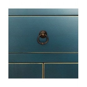 Credenza ORIENTE 73 x 26 x 90 cm Azzurro DMF