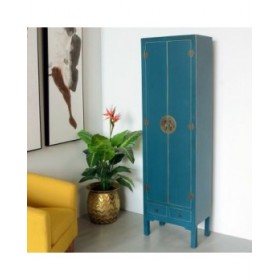 Armadio ORIENTE Azzurro Ferro DMF 55 x 33 x 185 cm