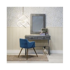 Lampadario 60 x 60 x 120 cm Metallo Argento Moderno