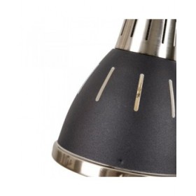 Lampadario 13,2 x 13,2 x 16 cm Nero Metallo industriale