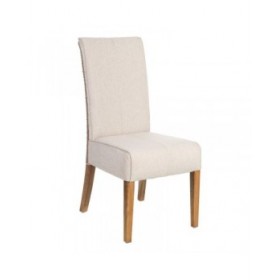 Sedia da Sala da Pranzo 46 x 62 x 100 cm Grigio Beige