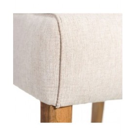 Sedia da Sala da Pranzo 46 x 62 x 100 cm Grigio Beige