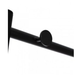 Appendiabiti 59 x 39 x 177,5 cm Nero Metallo industriale