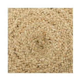 Tappeto 180 x 180 x 1 cm Naturale Juta
