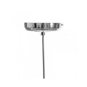 Lampadario 8 x 28 x 60 cm Argento Alluminio