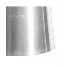 Lampadario 8 x 28 x 60 cm Argento Alluminio