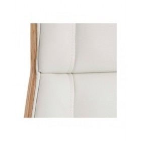 Poltrona Bianco Naturale Ferro 100 % Poliuretano 65 x 66 x 108,5 cm