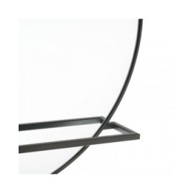 Specchio da parete Nero 70 cm 120 x 10 x 70 cm