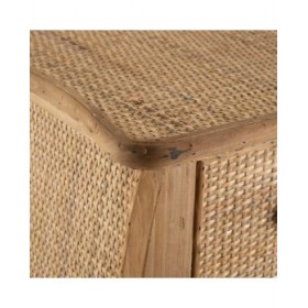 Credenza 91 x 36 x 80 cm Naturale Legno di abete DMF