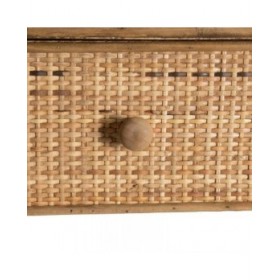Credenza 91 x 36 x 80 cm Naturale Legno di abete DMF