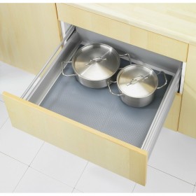 Tappetino Antiscivolo Wenko 47040100 Cassetti Grigio (50 x 150 cm)