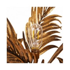 Lampada da tavolo Alexandra House Living Dorato Ferro 53 x 82 x 61 cm