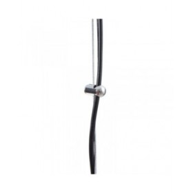 Lampadario Nero Metallo 26 x 26 x 46 cm