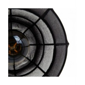 Lampadario Nero Metallo Ø 15 cm