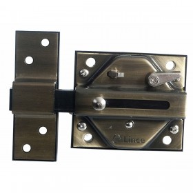 Chiavistello di sicurezza Lince 7930r-97930rbi Bronce