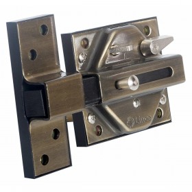 Chiavistello di sicurezza Lince 7930r-97930rbi Bronce