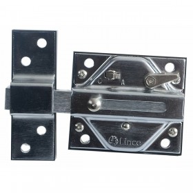 Chiavistello di sicurezza Lince 7930r-97930rhl Cromato Ferro