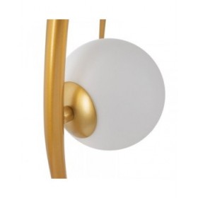 Lampadario 22 x 22 x 120 cm Cristallo Dorato Metallo