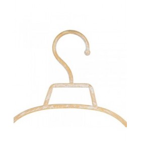 Scaffale 39,5 x 10,5 x 70 cm Naturale Metallo Bianco