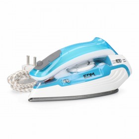 Ferro EDM 07305 Azzurro Bianco 1100 W Da viaggio