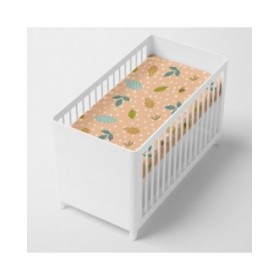 Lenzuolo con angoli HappyFriday MOSHI MOSHI Multicolore Marrone Chiaro 70 x 140 x 14 cm