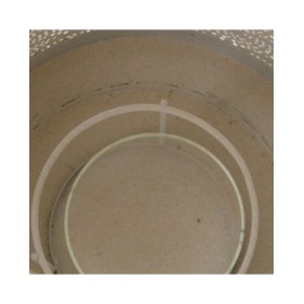 Portacandele 26,5 x 26,5 x 65,5 cm Naturale Metallo