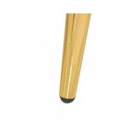 Panca 111 x 44 x 41,5 cm Tessuto Sintetico Rosa Metallo