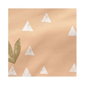 Lenzuolo con angoli HappyFriday MOSHI MOSHI Multicolore Marrone Chiaro 70 x 140 x 14 cm
