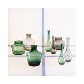 Vaso 21 x 21 x 25 cm Verde Vetro